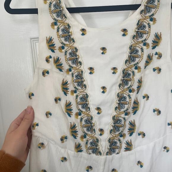 Free People Margarita Sleeveless Embroidered Romper - Picture 3 of 7